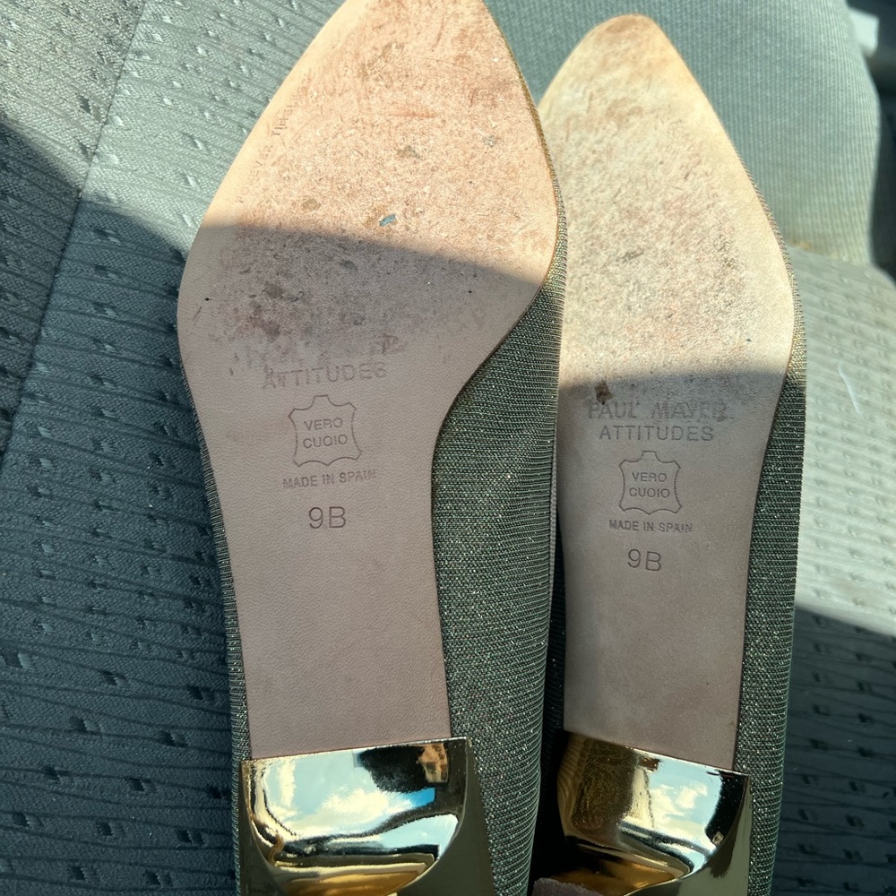 Paul Mayer Royal Pointed Toe Kitten Heel - Picture 4 of 4